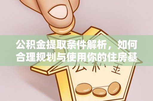 工业园区公积金提取条件解析，如何合理规划与使用你的住房基金